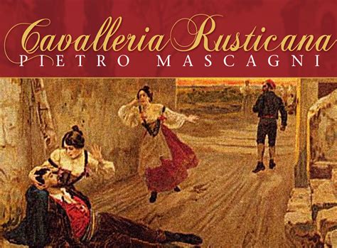 “Cavalleria Rusticana” En Passionerad Historia Med Ljudlösa Skådespelare Och Gripande Melodier